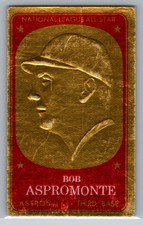 1965 Topps Embossed Bob Aspromonte Houston Astros #61