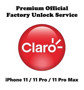 Claro For iPhone 11/11 Pro/11 Pro Max Premium Official Factory Unlock Service