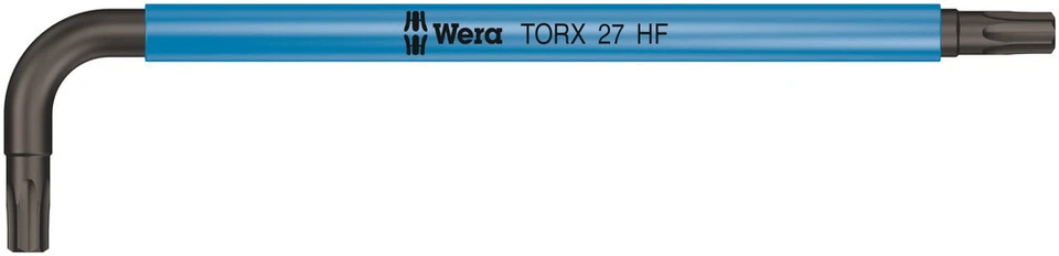 Wera 024176, 967 SL TORX® HF L-key Multicolor con función de sujeción,TX 27x112mm Foto 1 de 1