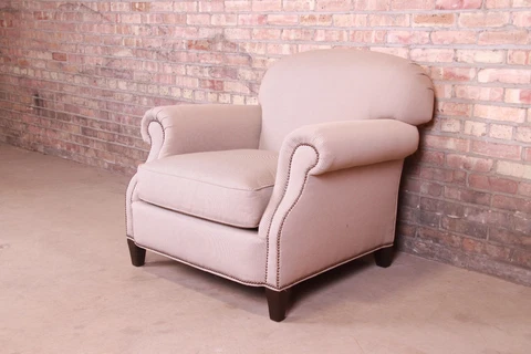 Baker Furniture Upholstered Lounge Chair Cover