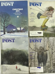 Lot of 4 The Saturday Evening Post Magazine Dec/2018 Apr/2022 Nov/Dec/Jan/2022 - Picture 1 of 5