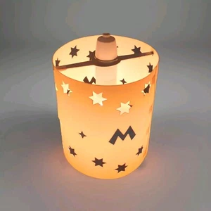 Effective Bedroom lampshade light shade GIRL BOY Mario Tube Yellow M - Picture 1 of 9