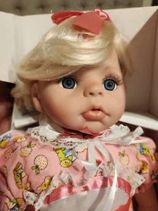 Paradise Galleries, Baby Goldilocks Doll Ensemble, 19 Inch, New with Certificate - Picture 1 of 17