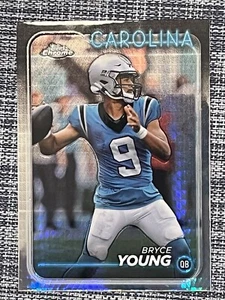 2024 Topps Chrome Football Bryce Young Xfractor Panthers #16 - Picture 1 of 2