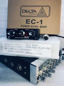 AMPLIFICADOR DE MICRÓFONO DINÁMICO COBRA DELTA EC1 5 PINES / CÁMARA DE ECO con ROGER BEEP CB HAM - Imagen 1 de 10