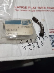 37-62 NOS Horn Contact Spring Chevrolet Corvette Truck Pontiac GM 759037 - Picture 1 of 1