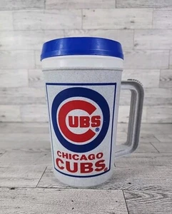 Vintage Chicago Cubs Super Thermo 22 oz Betras USA Thermos Cup MLB BASEBALL 1997 - Picture 1 of 7