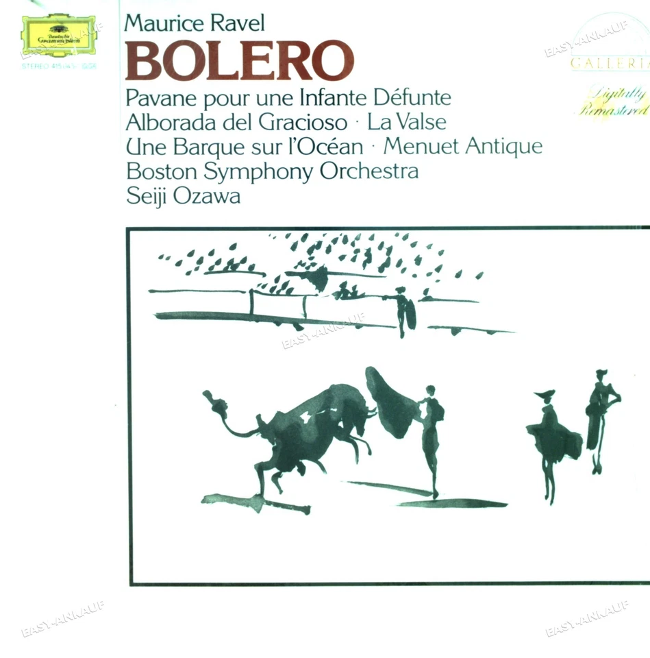 Maurice Ravel, Boston Symphony Orchestra, Seiji Ozawa - Bolero u.a. LP . - Image 1 of 1