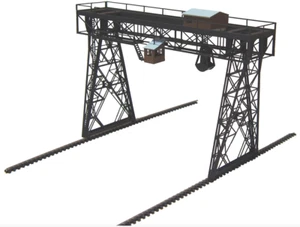 Advance 1002 - Gantry Crane 1/150 N Gauge Paper Kit - Picture 1 of 2