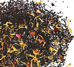 Té Green Hill Calabaza Especia Sabor Natural Negro Hojas Sueltas Té 1 LB - Imagen 1 de 1