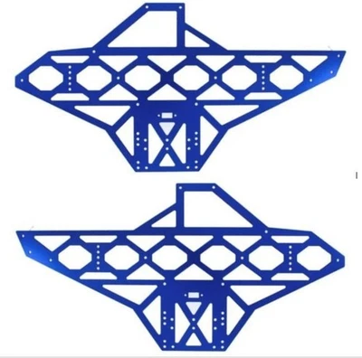 Redcat Racing Ground Pounder Blue Chassis Side Plates New Pair bs704-003b - Image 1 of 4