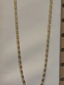 18k Gold Plated Valentino Chain 18" - Bild 1 von 5