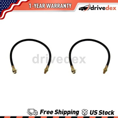 Pair Dorman - First Stop Brake Line Hose Fits 1964 1965 Chevrolet G10 Van - Image 1 of 4