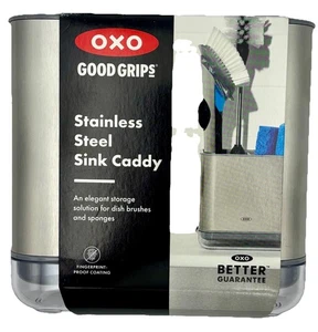 OXO Good Grips Stainless Steel Sink Caddy - Picture 1 of 5