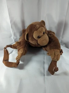 People Pals 20 Zoll Plüsch Affe Rucksack verstellbar Kind. Toller gebrauchter Zustand - Bild 1 von 12