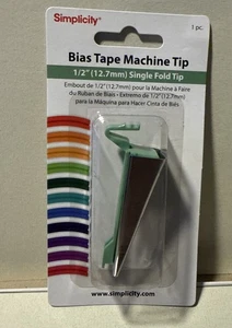 Simplicity 1/2 Single Fold Bias 881966 for Bias Tape Maker - Bild 1 von 5