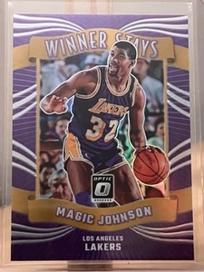 2023-24 Panini Donruss Optic - Winner Stays Magic Johnson #11 Holo Prizm - Bild 1 von 10