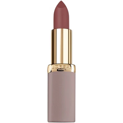 Lápiz labial L'Oreal Paris Cosmetics color rico ultra mate altamente pigmentado nude, Foto 1 de 4