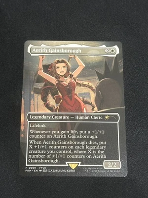 Aerith Gainsborough MTG Final Fantasy RC Promo (Non-Foil) NM Condition - Image 1 of 4