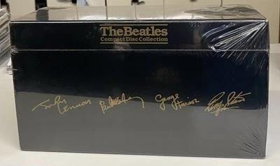Coleção de CDs Beatles 16 x CD Box Box Reino Unido Prensagem & Livreto MINT - Imagem 1 de 4