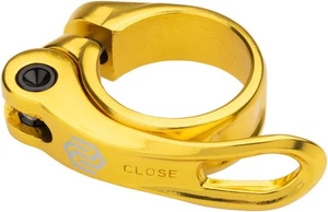 Promax QR-1 Seatpost Clamp - 31.8mm, QR, Gold - Picture 1 of 1