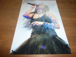 AMY LEE signed 12X8 photo EVANESCENCE + COA - Picture 1 of 2