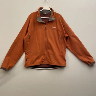 Cloudveil Mens L Softshell Jacket Orange Breathable Stretch Trekking - Image 1 of 4