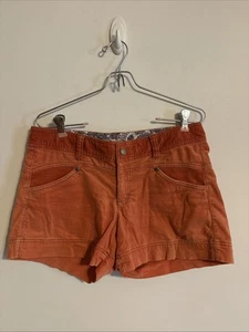 Athleta Pica Corduroy Shorts Women’s Light Coral Sunset Drawstring Beach Gorp - Picture 1 of 19