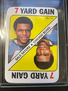 1971 Topps Game #10 Gale Sayers EX ttt Free Shipping - Picture 1 of 2