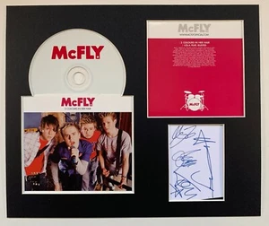 McFLY - Signed Autographed - 5 COLOURS IN HER HAIR - Album Display - Picture 1 of 1