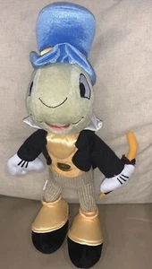 12” Disney jimmy Cricket Plush Disney Parks HTF Doll Pinocchio  - Picture 1 of 3
