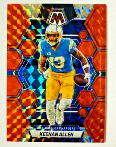 2023 Panini Mosaic Keenan Allen ORANGE Prizm Card SP #/199 Chargers Star! - Bild 1 von 3