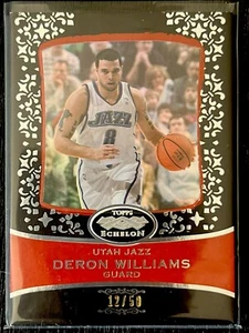 2007 Topps Echelon #8 Deron Williams rot parallel 12/50 NBA Future HOF - Bild 1 von 3