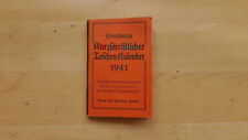 Agenda allemand daté 1941 avec 18 trèfles séchés à 4 feuilles