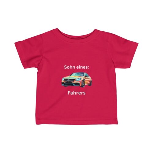 Kleinkind T-Shirt Baby Sohn eines Mercedes Fahrer Geschenk Kind Papa Eltern Auto