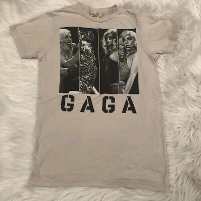 Lady Gaga “GAGA” Graphic Shirt Woman’s Sz Small Or Girl’s Large - Image 1 of 4