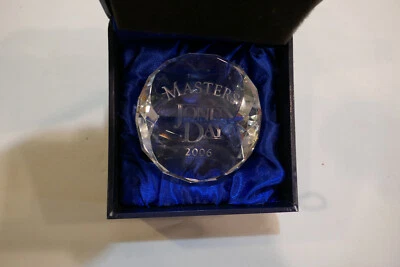 MASTERS AUGUSTA NATIONAL 2006  JONES DAY Paperweight Unused in Presentation Box - Image 1 of 4