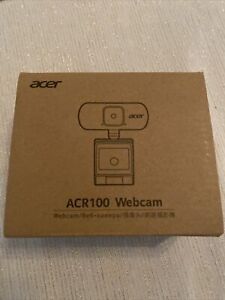 Acer FHD Webcam ACR100 Black - Full HD (1920 x 1080) resolution 2 megapixel lens