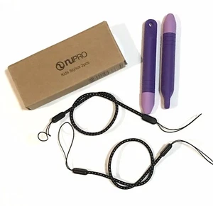 NuPro Kinder Stylus Stifte mit Fesseln Lila (2er Set) Entwickelt für Lernen & Spaß - Bild 1 von 12