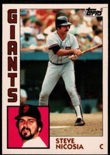 1984 Topps Tiffany #98 Steve Nicosia NM+++ Giants