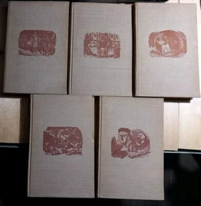 Gargantua e Pantagruele illustrato da Doré – Formiggini 1925-1930 5 volumi - Foto 1 di 11