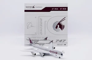 Qatar Airways Cargo B747-8F Reg: A7-BGA JC Wings 1:400 Interactive XX40160C - Picture 1 of 12