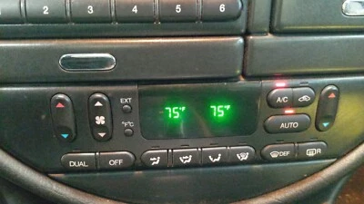 Jaguar S Type 01-02 AC Heater Climate Control Unit Switch OEM 71K Miles - Image 1 of 4