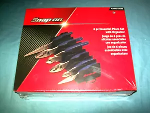 New Snap-on™ 6-pc Heavy Duty Pliers Set PL600ES1RKMB Power Blue Sealed - Picture 1 of 6