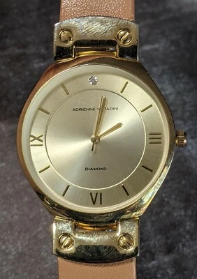 Adrienne Vittadini ADD9553 Women's Quartz Watch/Excellent Condition! NB2 Foto 1 de 4