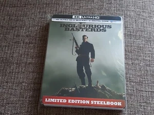 INGLOURIOUS BASTERDS 2009 4K Ultra HD + Blu-Ray Steelbook USA Quentin Tarantino - Bild 1 von 3