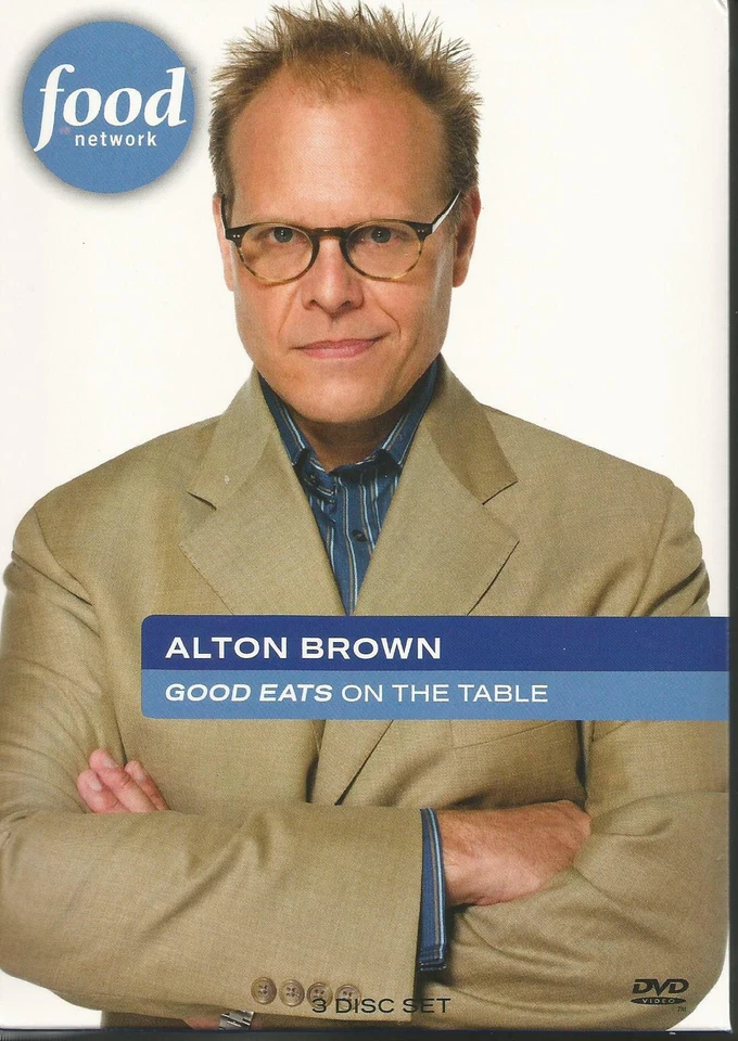 **Sealed** Alton Brown: Good Eats on the Table (DVD, 3 Disk Set)FREE SHIP USA** - Image 1 of 1
