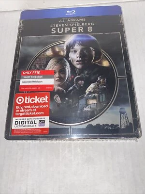 SUPER 8 ( EMBOSSED ) SteelBook ( METALPACK ) + luray+DIGITAL (EXPIRED) **READ - Image 1 of 4