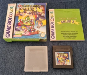 Nintendo Game Boy Color Game & Watch Gallery 2 Boxed with Manual - Picture 1 of 8
