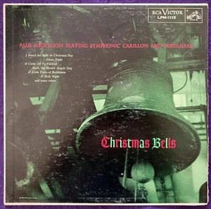 PAUL MICKELSON Christmas Bells LP 1S 1955 RCA Victor LPM-1115 Mono Record VG - Picture 1 of 3
